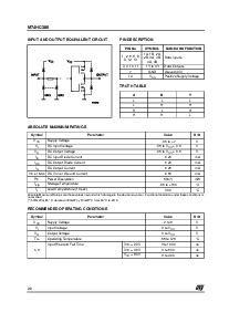 浏览型号M74HC386的Datasheet PDF文件第2页
