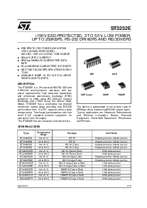 浏览型号ST3232EC的Datasheet PDF文件第1页