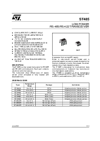 浏览型号ST485B的Datasheet PDF文件第1页