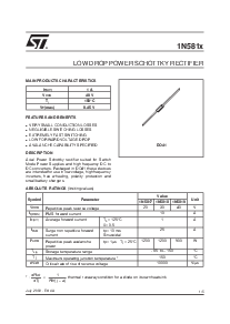 浏览型号1N5818RL的Datasheet PDF文件第1页