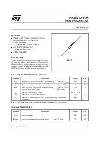 浏览型号P6KE33CA的Datasheet PDF文件第1页