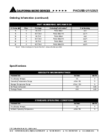 浏览型号PACUSB-U1/U2/U3的Datasheet PDF文件第3页