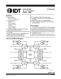 浏览型号IDT7052S/L的Datasheet PDF文件第1页