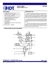 浏览型号IDT7381的Datasheet PDF文件第1页