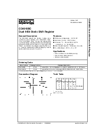 浏览型号CD4015BC的Datasheet PDF文件第1页