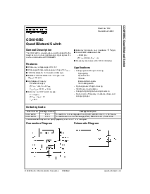 浏览型号CD4016BC的Datasheet PDF文件第1页