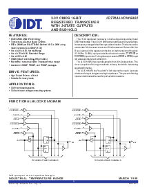浏览型号IDT74ALVCH16952的Datasheet PDF文件第1页