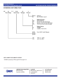 浏览型号IDT74FCT574AT的Datasheet PDF文件第7页