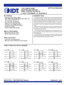 浏览型号IDT74LVCH32244A的Datasheet PDF文件第1页