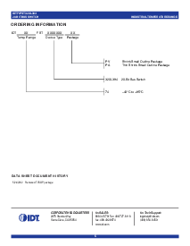 浏览型号IDT74FST32XL384的Datasheet PDF文件第6页