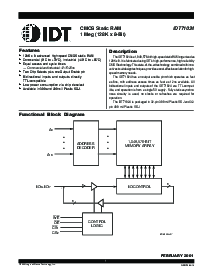 浏览型号IDT71024的Datasheet PDF文件第1页