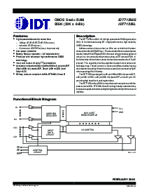 浏览型号IDT71256L的Datasheet PDF文件第1页