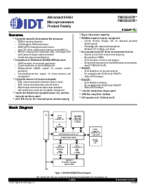 浏览型号79RC64575的Datasheet PDF文件第1页