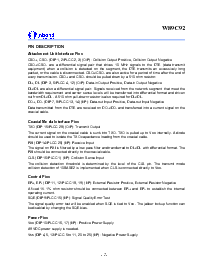 浏览型号W89C92P的Datasheet PDF文件第2页