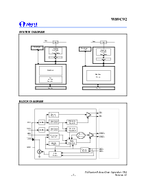 浏览型号W89C92P的Datasheet PDF文件第3页