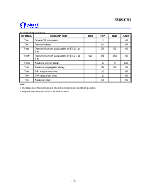浏览型号W89C92P的Datasheet PDF文件第6页