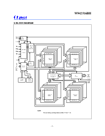 浏览型号W942516BH的Datasheet PDF文件第6页
