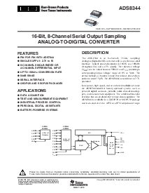 浏览型号ADS8344的Datasheet PDF文件第1页