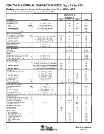 浏览型号OPA703的Datasheet PDF文件第4页