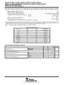 浏览型号TLC071A的Datasheet PDF文件第4页