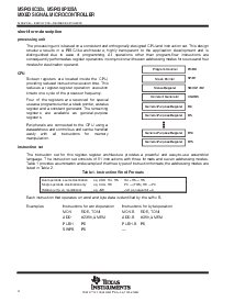 浏览型号MSP430C323的Datasheet PDF文件第4页