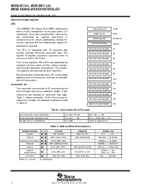 浏览型号MSP430F1111A的Datasheet PDF文件第4页