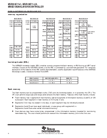 浏览型号MSP430F1111A的Datasheet PDF文件第8页