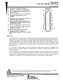 浏览型号SN65LVDS150的Datasheet PDF文件第1页