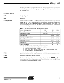 浏览型号ATTINY11_12的Datasheet PDF文件第5页