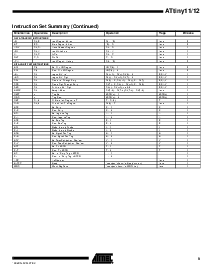 浏览型号ATTINY11_12的Datasheet PDF文件第9页