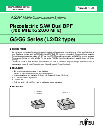 浏览型号G5 Series的Datasheet PDF文件第1页