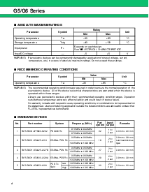 浏览型号G6 Series的Datasheet PDF文件第4页