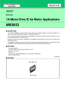 浏览型号MB3853的Datasheet PDF文件第1页