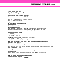 浏览型号MBM29LV800BE60的Datasheet PDF文件第4页