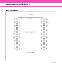 浏览型号MBM29LV800BE60的Datasheet PDF文件第5页