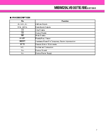 浏览型号MBM29LV800BE60的Datasheet PDF文件第8页