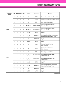 浏览型号MB811L323229- 12的Datasheet PDF文件第9页