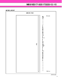 浏览型号MB81ES173225- 12的Datasheet PDF文件第3页