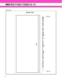 浏览型号MB81ES173225- 12的Datasheet PDF文件第4页