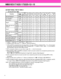 浏览型号MB81ES173225- 12的Datasheet PDF文件第8页