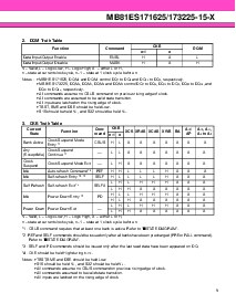 浏览型号MB81ES173225- 15-X的Datasheet PDF文件第9页