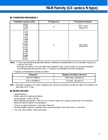浏览型号FAR(C4 N type) Family的Datasheet PDF文件第3页