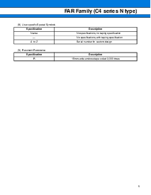 浏览型号FAR(C4 N type) Family的Datasheet PDF文件第5页
