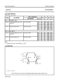 浏览型号74HC3GU04的Datasheet PDF文件第7页