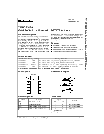 浏览型号74VHCT245A的Datasheet PDF文件第1页