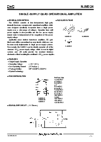 浏览型号NJM324的Datasheet PDF文件第1页