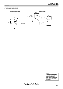 浏览型号NJM3404A的Datasheet PDF文件第5页