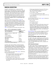 浏览型号ADSP-21365的Datasheet PDF文件第3页