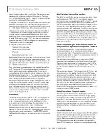 浏览型号ADSP-21365的Datasheet PDF文件第7页
