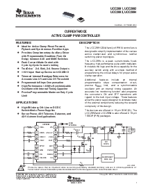 浏览型号UCC2891的Datasheet PDF文件第1页